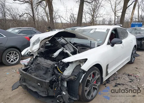 2020 Kia Stinger Gt from USA, damaged, VIN KNAE35LC6L6085442